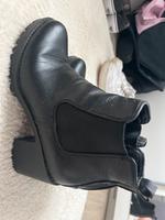 Schwarze Stiefeletten mit Absatz Saarland - Neunkirchen Vorschau
