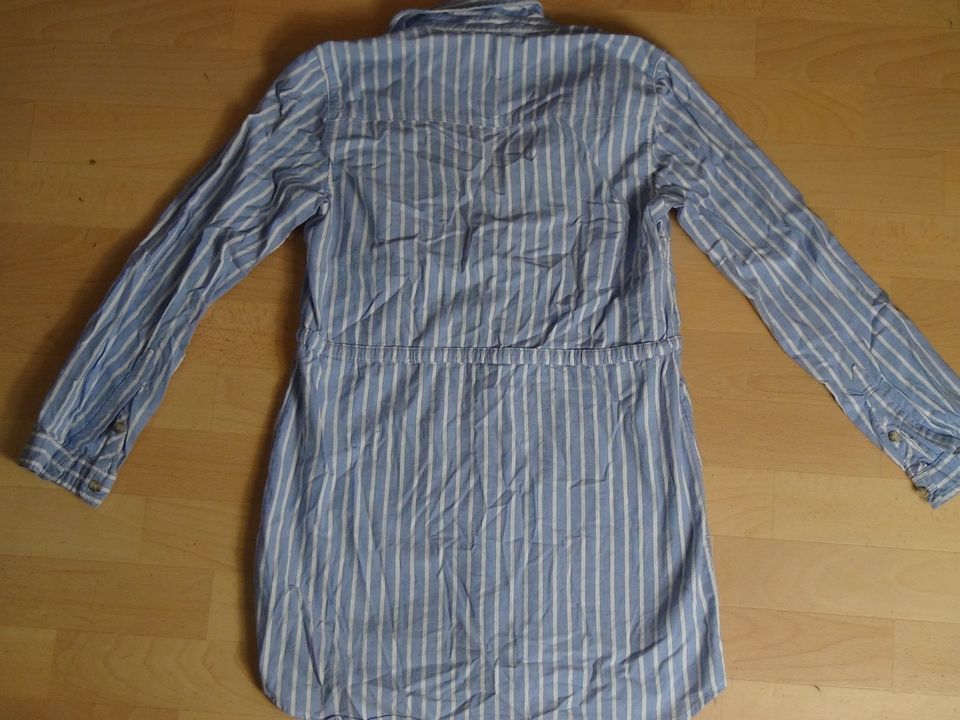 Abercrombie&Fitch Damen lange Bluse Tunika Kleid Gr. 38 gestreift in Schwerin