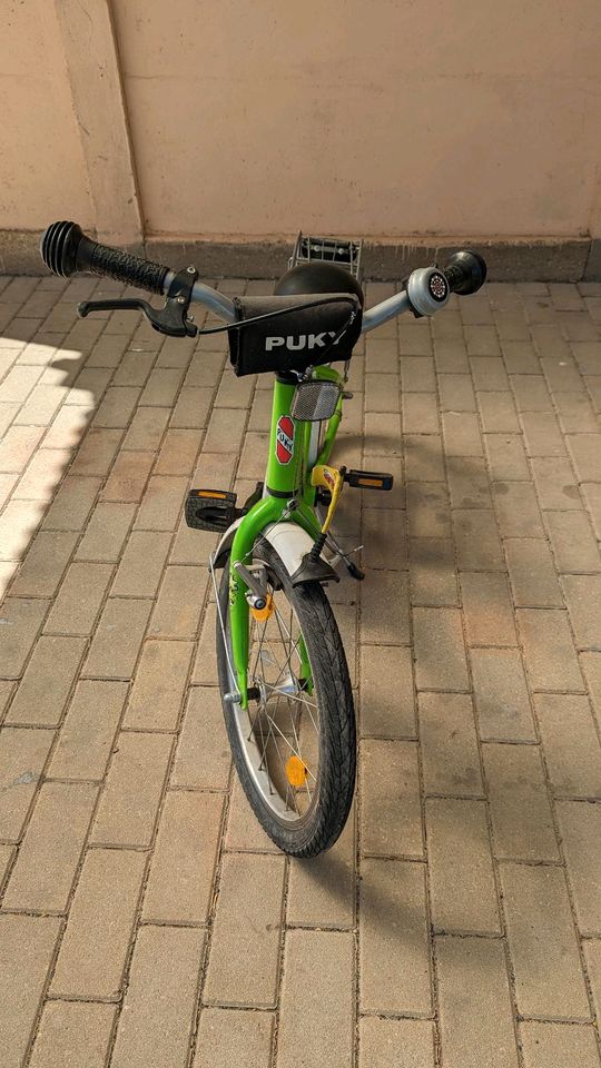 18 Zoll Puky Fahrrad Kinderfahrrad grün voll funktionstüchtig in Dresden