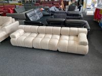 Sofa Ecksofa Sessel Modular Samt hell beige Möbel UVP 1399€ Hessen - Alsfeld Vorschau