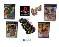 Playstation 2 PS2 PS3 Buzz Controller Quiz Spiele nach Wahl ⚡️ Nordrhein-Westfalen - Iserlohn Vorschau