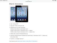 Apple iPad A1430 3. Generation, mit 64 GB Wi-Fi Cellular Schwarz Rheinland-Pfalz - Limburgerhof Vorschau