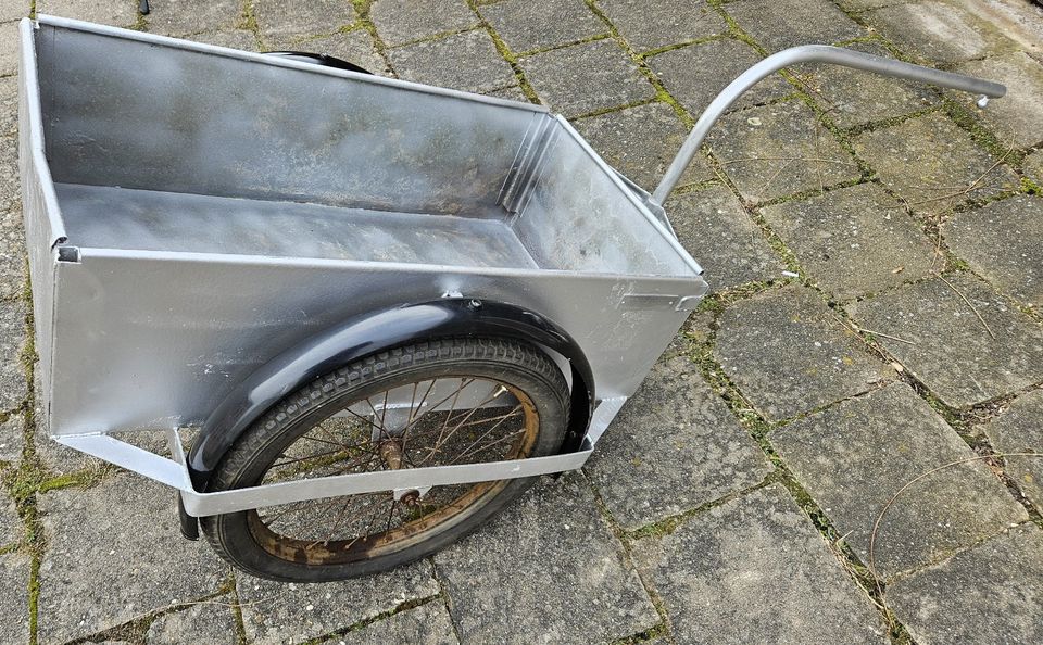 Handwagen Fahrradanhänger, Simson Mopedanhänger, Blechanhänger in Osternienburger Land