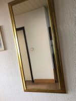 Wanspiegel, Spiegel mit goldfarbenen Rand, Spiegel gold Düsseldorf - Unterrath Vorschau