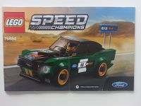 Lego 75884 - 1968 Ford Mustang Fastback / Speed Champions Nordrhein-Westfalen - Moers Vorschau