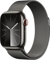 APPLE WATCH SERIES 9 41 MM GPS & CELLULAR / EDELSTAHLGEHÄUSE GRAPHITE AM MILANAISE ARMBAND GRAPHITE NEU Elberfeld - Elberfeld-West Vorschau