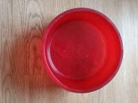 Schale, marmoriertes Milchglas rot Bayern - Aub Vorschau