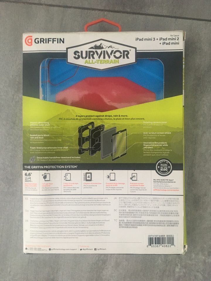 Griffin survivor Case Hülle für iPad mini 1 2 3 in Herzogenrath