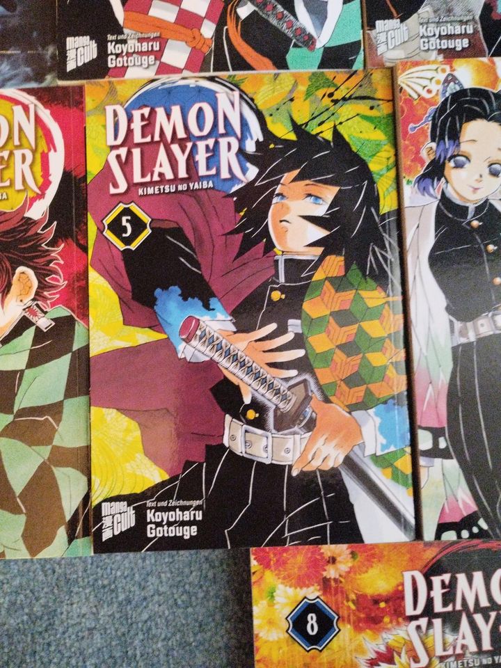 DEMON SLAYER Mangas 0-8 in Eggersdorf