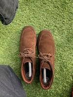Halbschuhe Geox leder Nubuk gr. 40- 41  Schnürschuhe München - Maxvorstadt Vorschau