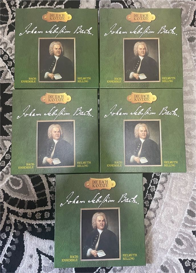 LP-Boxen Johann Sebastian Bach Die Bach Kantate Serie 6-10 in Gelsenkirchen
