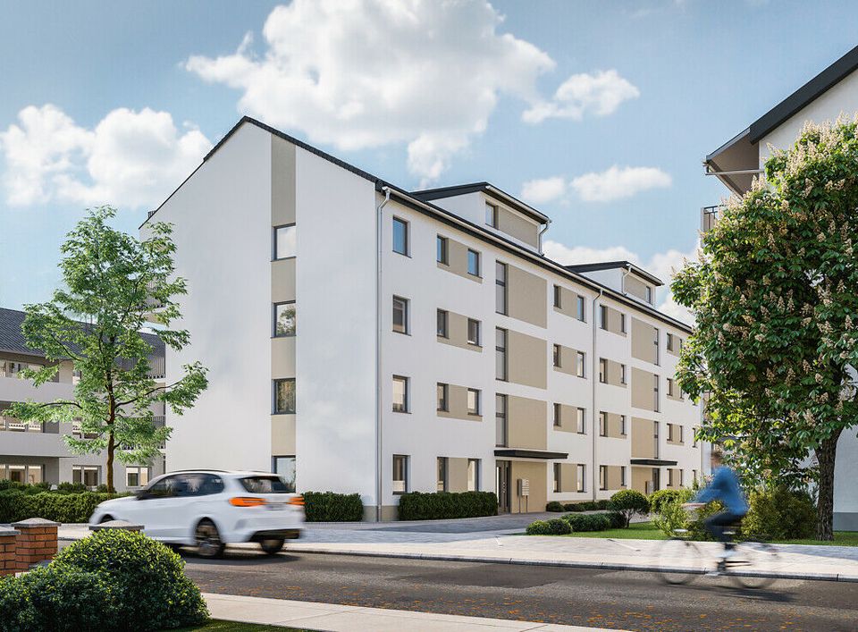 Neubau: Exklusive 3-Zimmer-Etagenwohnung mit Loggia in Oppenheim
