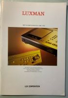 Luxman Katalog 1990/1991 Niedersachsen - Achim Vorschau