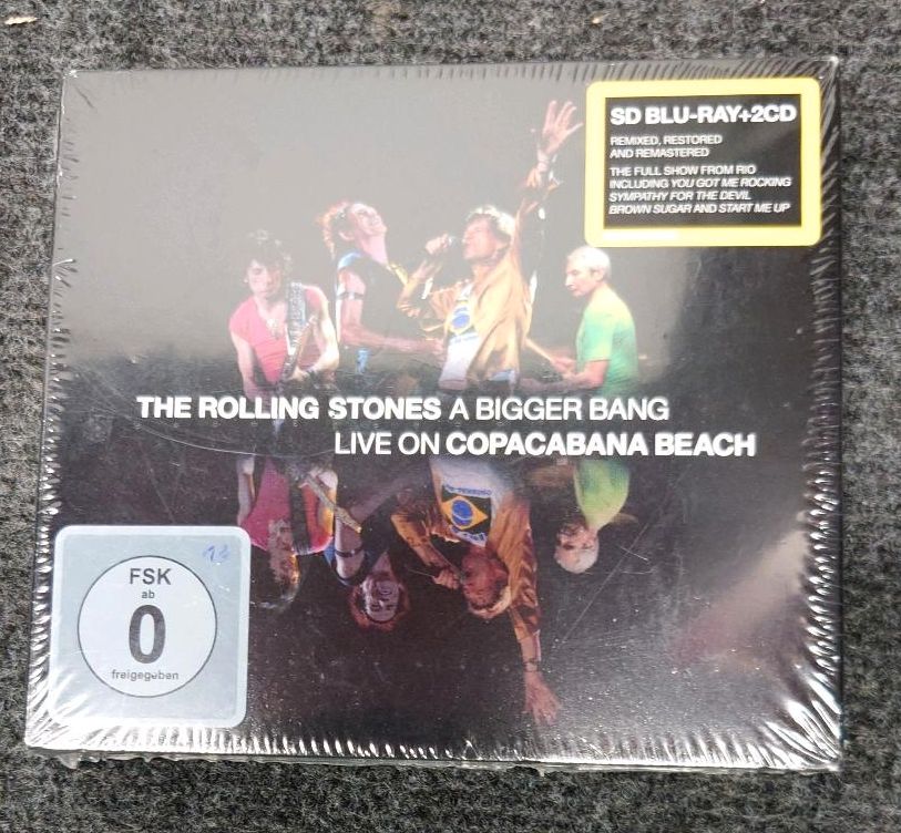 Bluray +2 CDs Rolling Stones - A bigger bang live in Stralsund