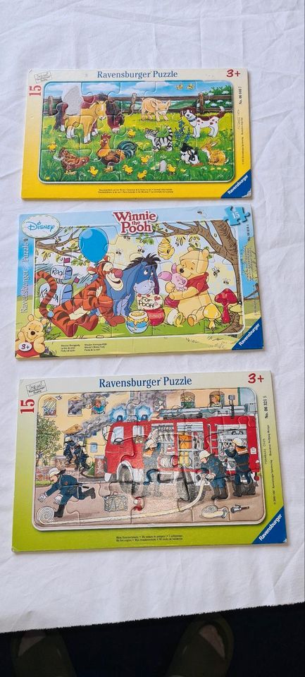 Diverse Puzzle für Kinder in Hosenfeld