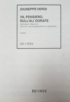 Noten Nabucco: Va Pensiero Sull'Ali Dorate f. Chor Giuseppe Verdi Bayern - Mellrichstadt Vorschau