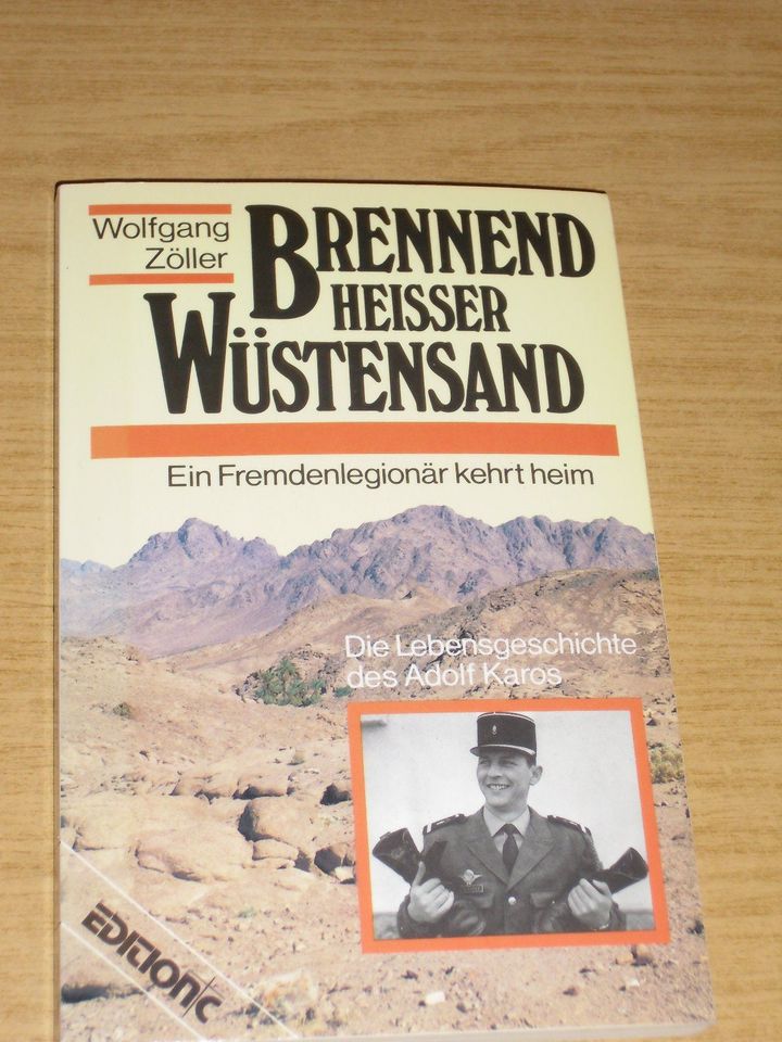 Buch:  Brennend heisser Wüstensand in Remscheid