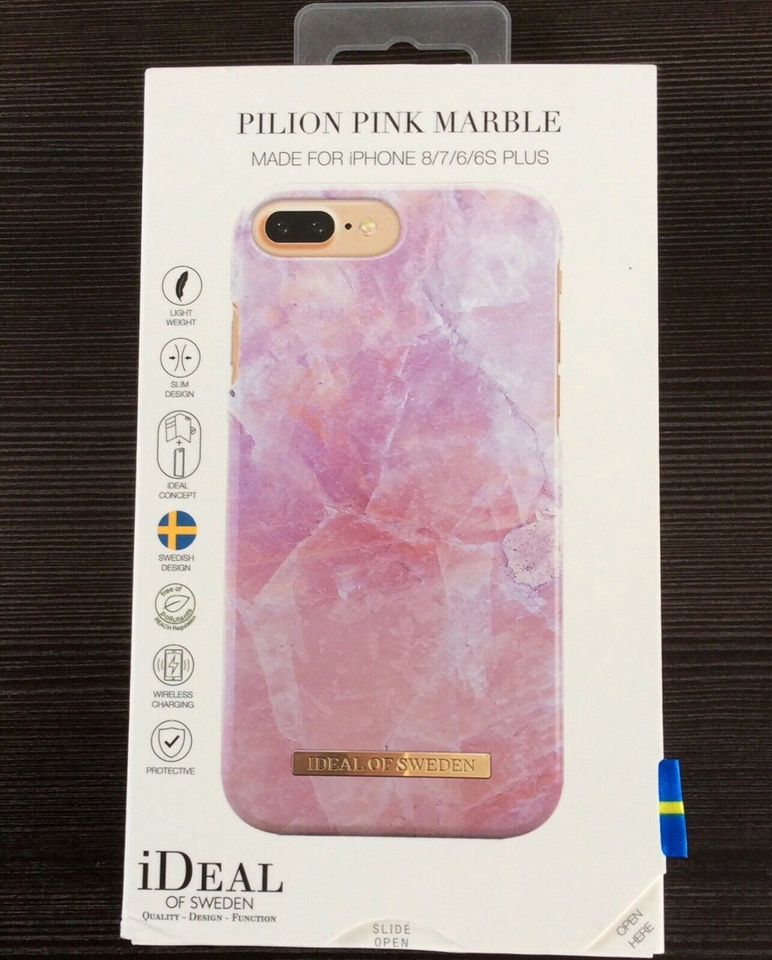 IDeal Of Sweden Pilion Pink Marble Handycase iPhone 8/7/6/6S Plus in Remseck am Neckar