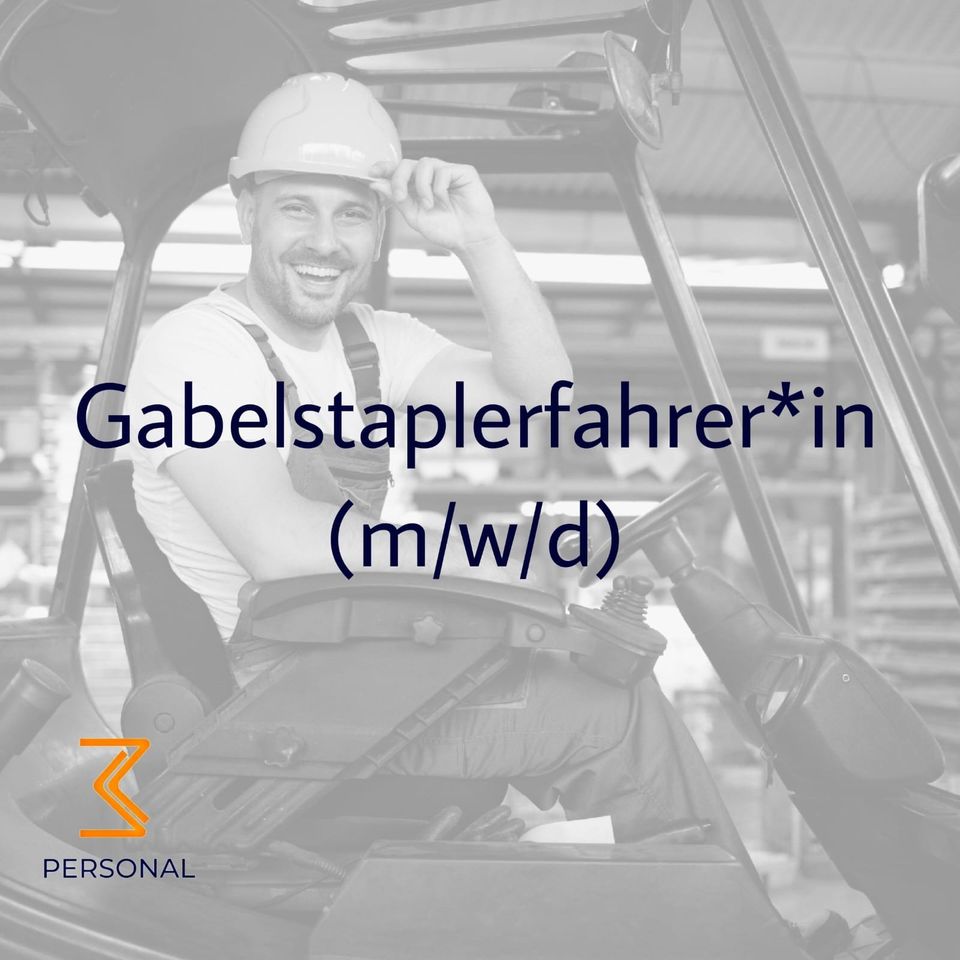 Staplerfahrer / Lagermitarbeiter (m/w/d) in Reichertshofen in Reichertshofen