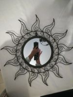 ❤️Spiegel schwarze Sonne mit runden Spiegel " Vintage" ❤️ Nordrhein-Westfalen - Wesel Vorschau
