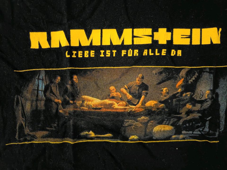 Rammstein Promo Shirt LIFAD M Liebe ist für alle da in Düsseldorf