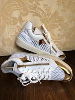 ASH Sneaker 39 Weiß Gold Netz NEU Bayern - Miesbach Vorschau