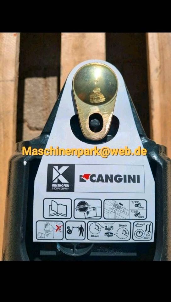 ✅️ 5er Set - Erdbohrer - MS03 / MS01 Cangini-Kinshofer - Bagger in Langenneufnach