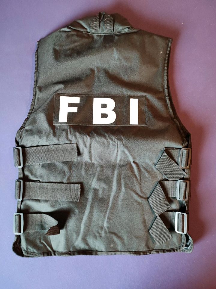 Weste FBI Herren Deiters Kostüm in Königswinter
