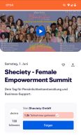 Ticket Sheciety - Female Empowerment Summit Berlin - Steglitz Vorschau