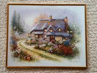 Kunstdruck Landhaus Cottage Andres Ophinas Rahmen 40,5x50,5cm Bremen - Schwachhausen Vorschau