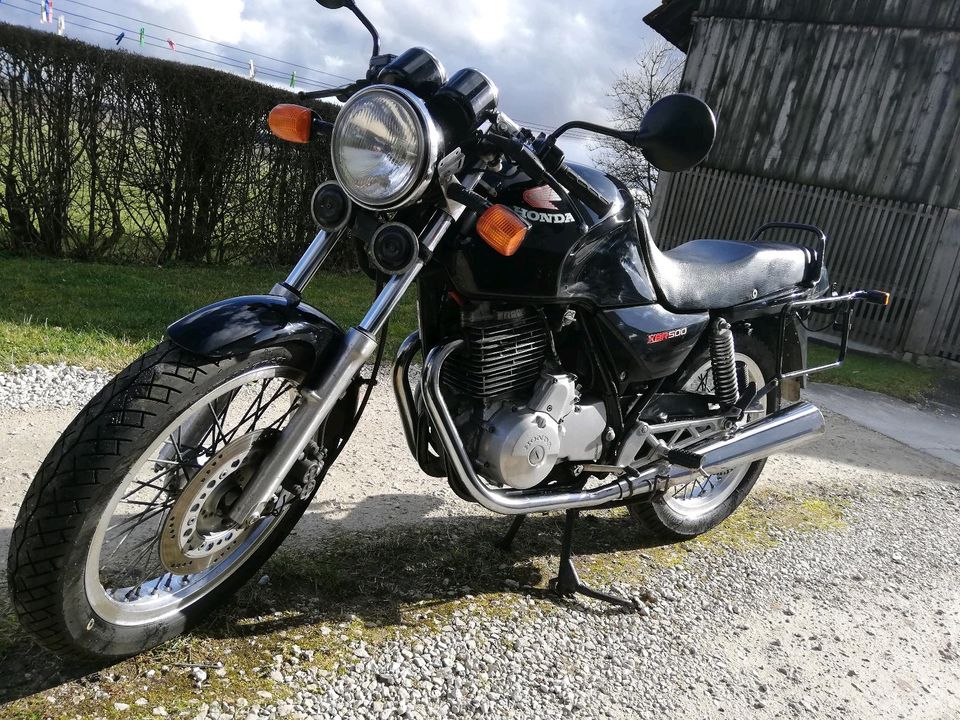 Honda XBR 500 TÜV neu, SPEICHENRÄDER, ähnlich GB 500 in Bad Schussenried