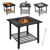 Feuerschale Feuerstelle Feuerkorb Grillrost BBQ 80x80x70cm Hessen - Weilburg Vorschau