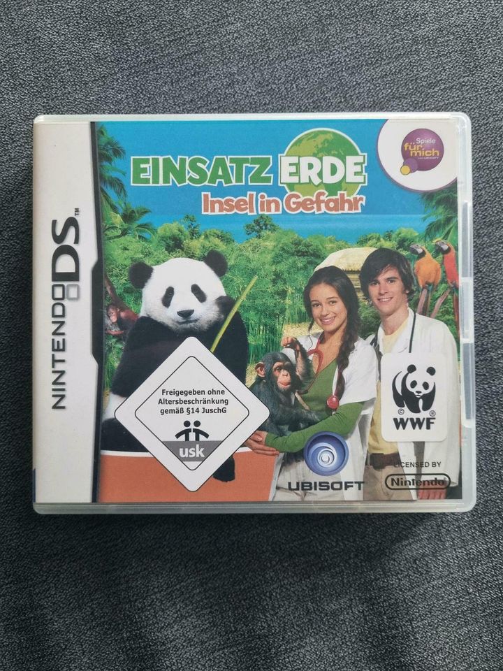 Nintendo DS Spiel "Einsatz Erde Insel in Gefahr " in Münchenlohra