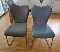4 Stühle von BOEGNER zweifarbig Echtleder/Filz Nordrhein-Westfalen - Leverkusen Vorschau
