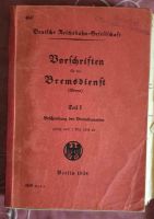 Buch - Vorschriften für den Bremsdienst  Teil I Sachsen - Olbernhau Vorschau