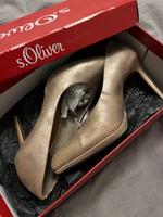 Goldene Pumps Gr. 38 S.Oliver Häfen - Bremerhaven Vorschau