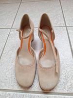 ecco, Pumps, Gr. 42, Riemchen, beige, Nubuk, ungetragen Nordrhein-Westfalen - Pulheim Vorschau