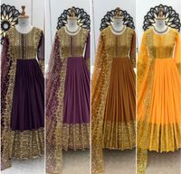 Anarkali kleid in verschiedenen farben Niedersachsen - Munster Vorschau