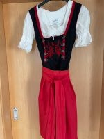 Dirndl Größe 34/36 schwarz rot Bayern - Schwandorf Vorschau