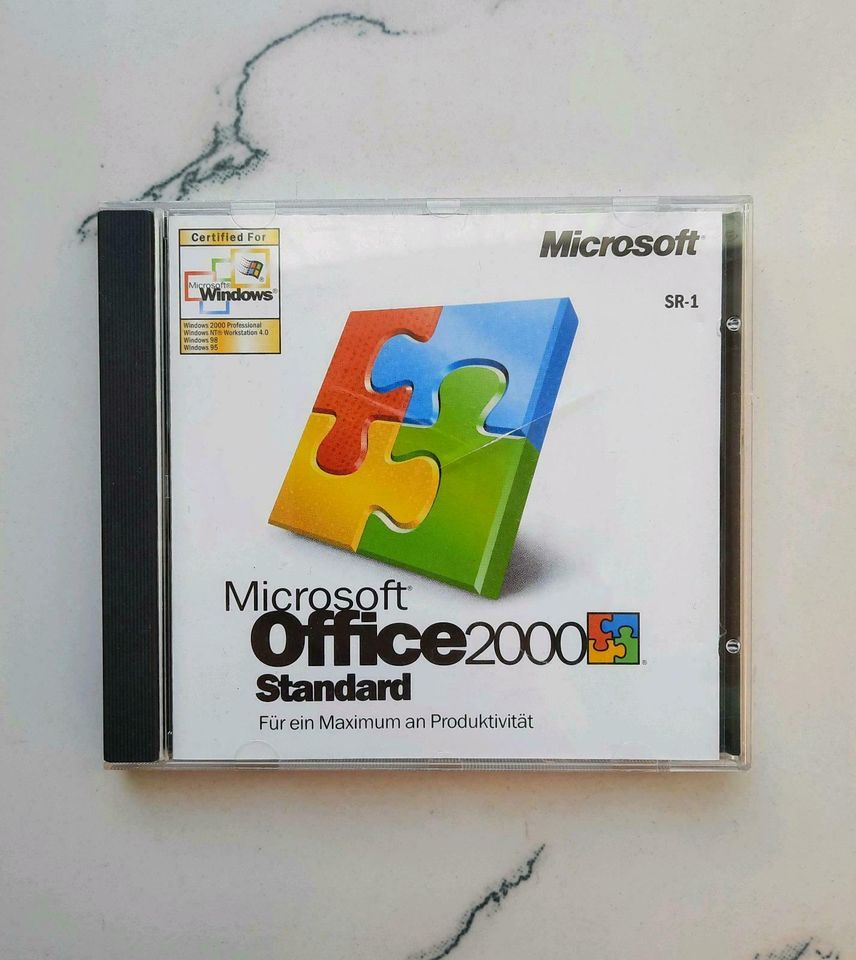 Original Microsoft Office 2000 Standard CD Windows in Pfungstadt