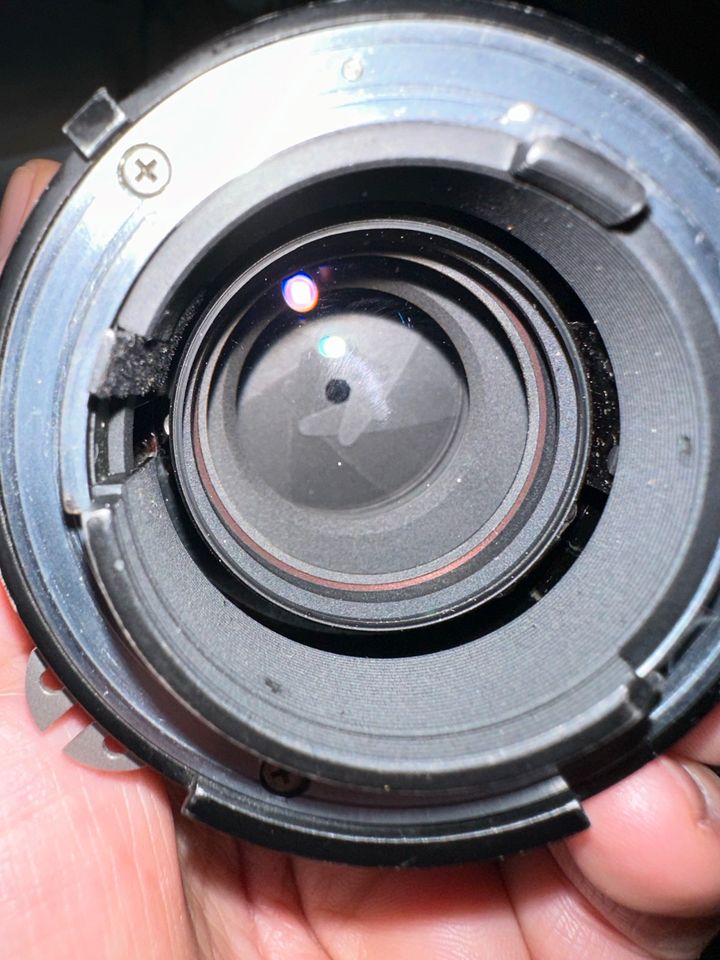 Nikon Nikkor 105mm 1:2.5, Objektiv in Freital