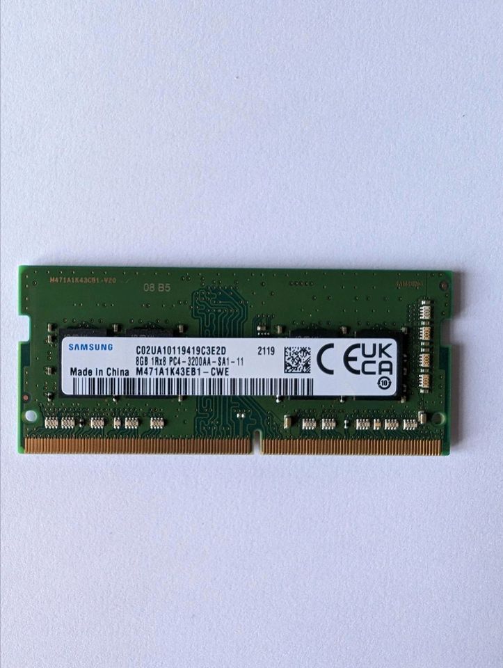 Laptop Arbeitsspeicher RAM 8GB SO-DIMM DDR4-3200 in Sarstedt