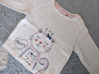 Gr. 62 s.Oliver Langarmshirt Longsleeves Katze Glitzer Strass wei Nordrhein-Westfalen - Ratingen Vorschau