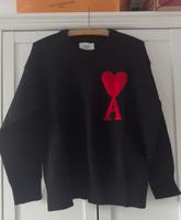 Ami Paris schwarzer Strickpullover Hessen - Hünfeld Vorschau