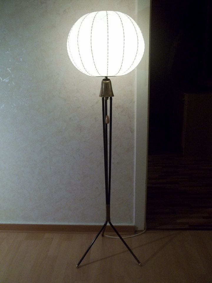 Alte DESIGN Lampe Tripod Stehleuchte ~ COCOON ~ Mid Century~ 50er in Bielefeld