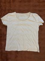 C&A basic T-Shirt creme weiß XL 42 gestreift Baumwolle Köln - Porz Vorschau