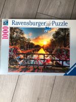 Ravensburger Puzzle Fahrräder in Amsterdam 1000-Teile Bayern - Vöhringen Vorschau