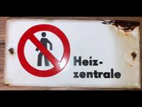 DDR Emailleschild ,defekt an der Emaille Sachsen-Anhalt - Leitzkau Vorschau
