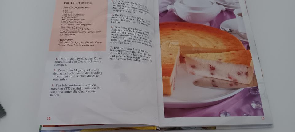 Backbuch, 100 Rezepte für schnelle Kuchen in Bad Zwesten