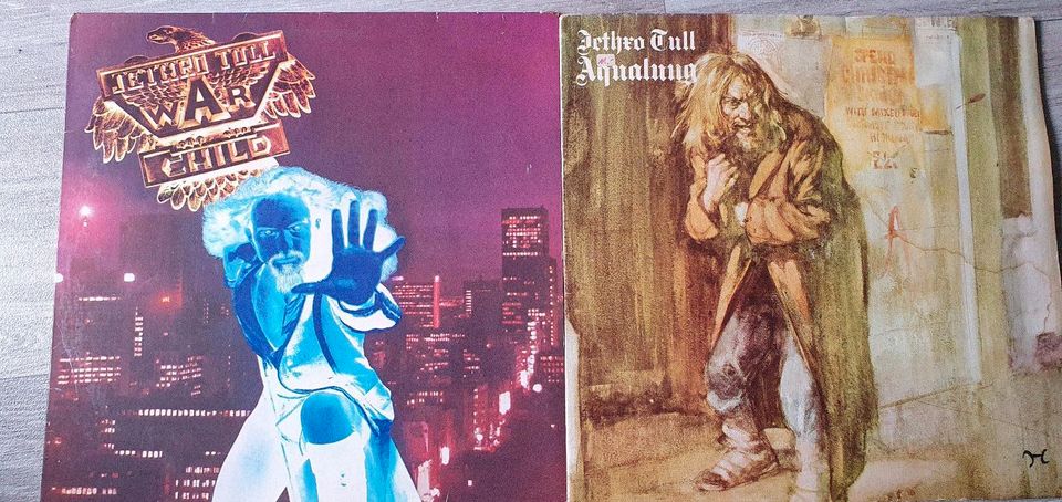 Schallplatte Vinyl Jethro Tull War Child + Aqualung in Thale